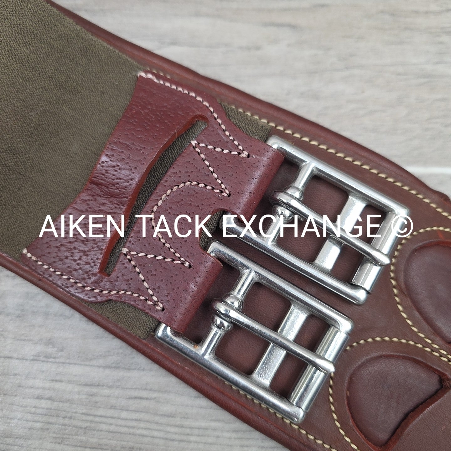 Devoucoux Short Girth, Brown, 28"