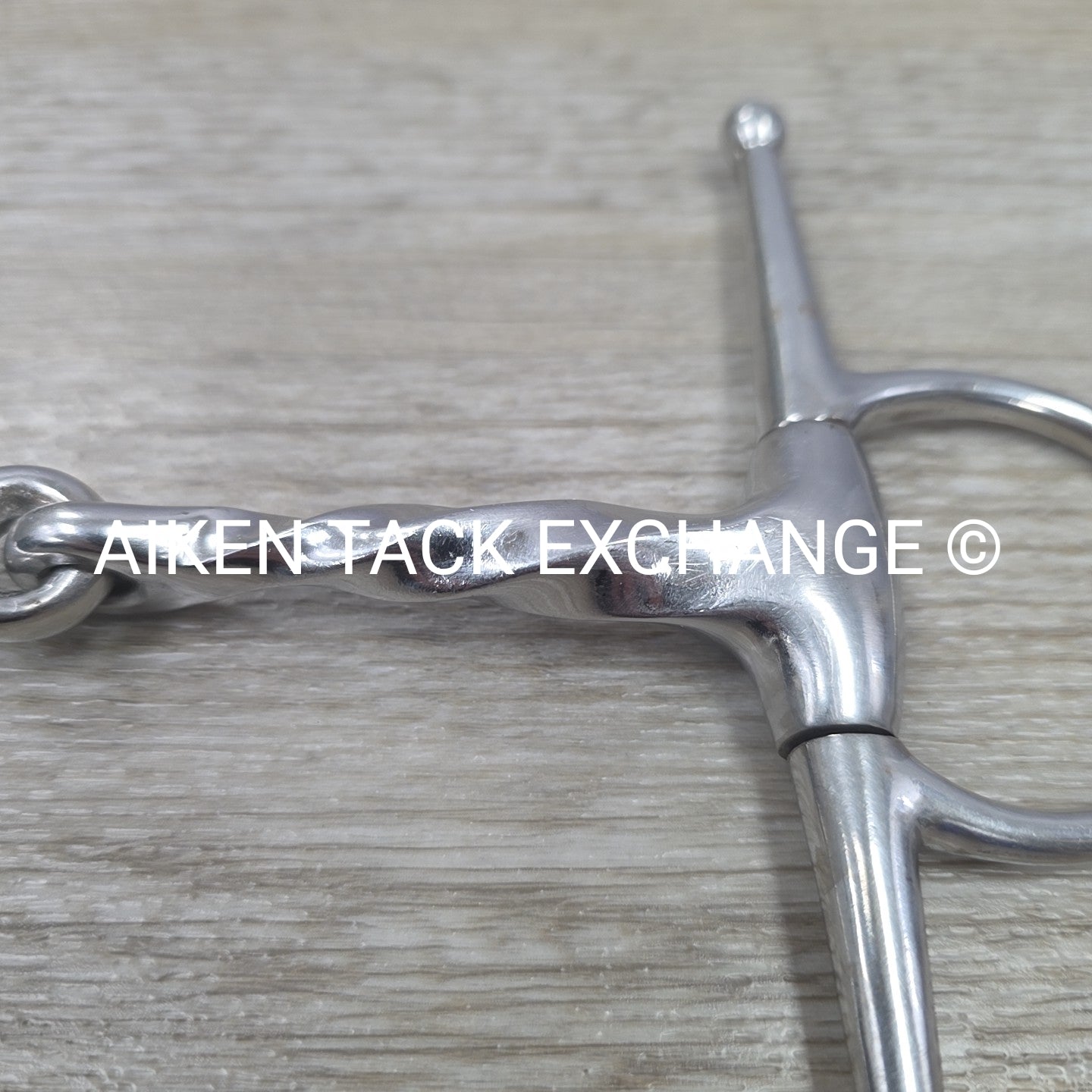 Single Joint Slow Twist Full Cheek Bit 6"