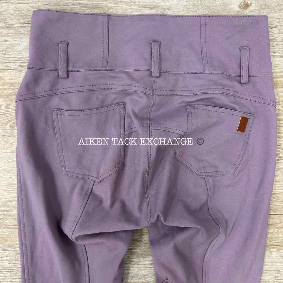 Horze Tara Silicone Grip Knee Patch Breeches, Women's 30