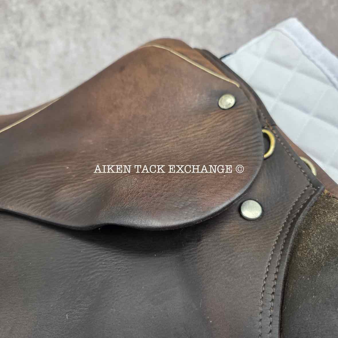 Stubben Siegfried Saddle, 16.5" Seat, 31.5 cm Tree - Wide, Wool Flocked Panels