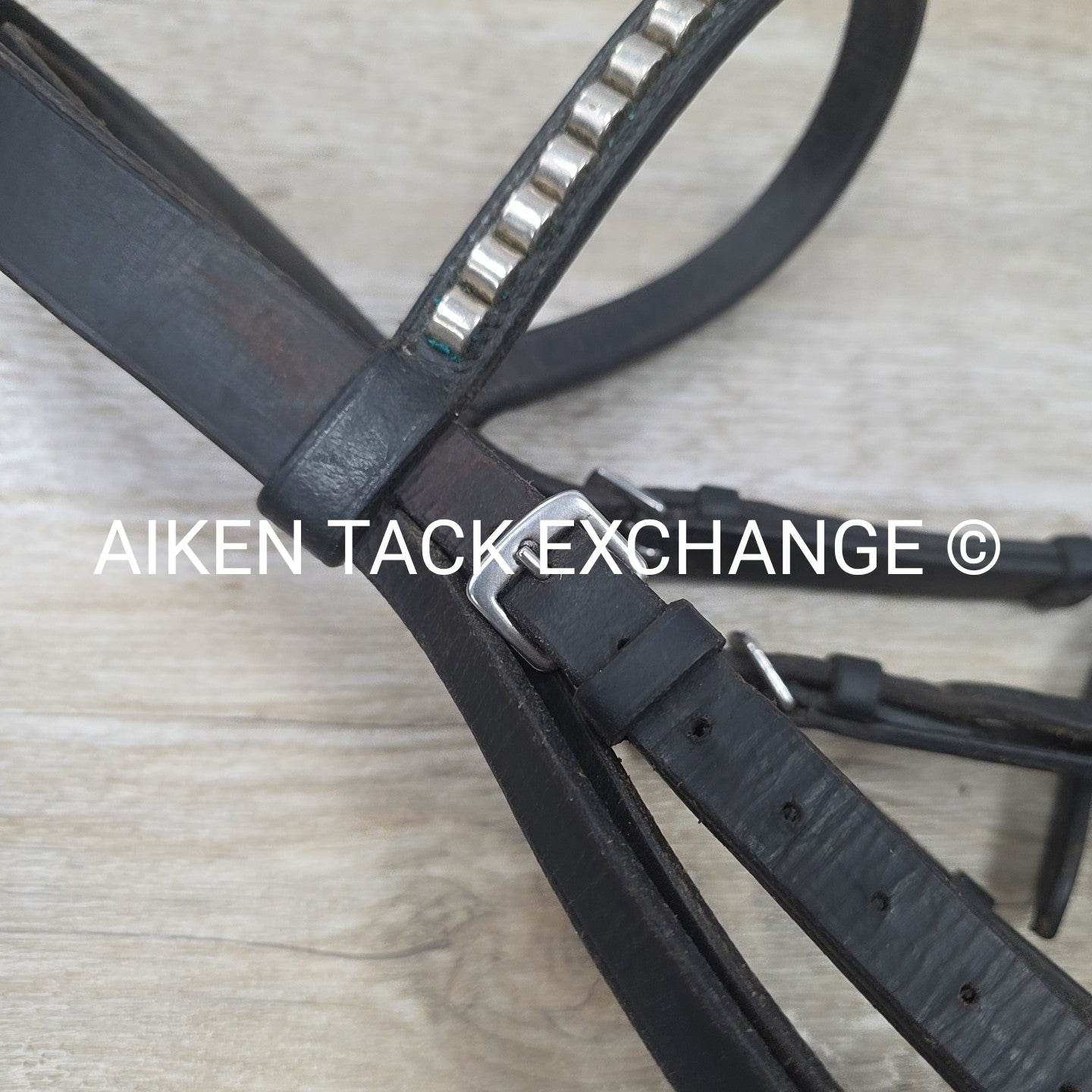 BARGAIN BUNDLE: Flash Bridle with Running Martingale, Black, Size Full