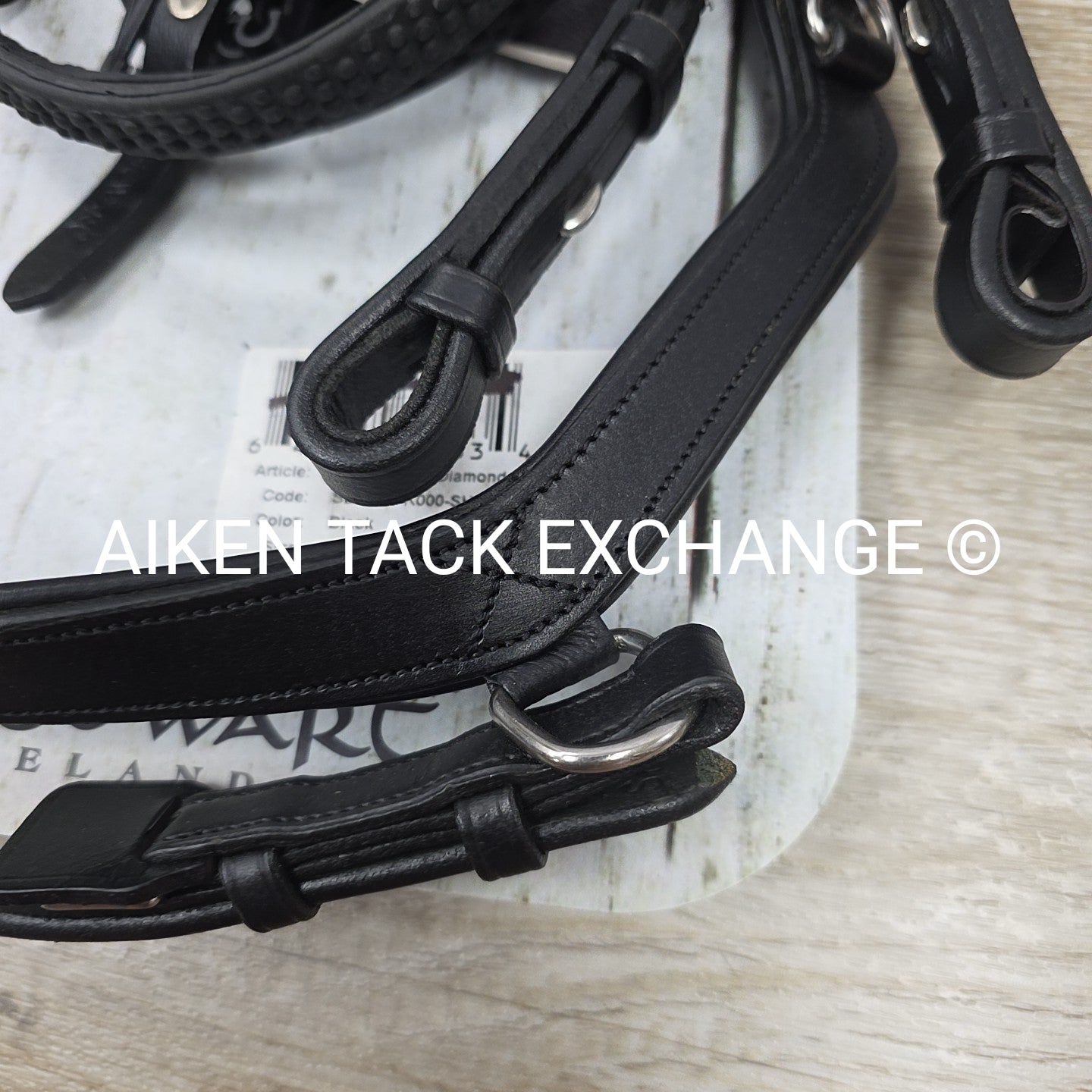 Horseware Rambo Micklem Competition Diamond Bridle, Black, Size Full