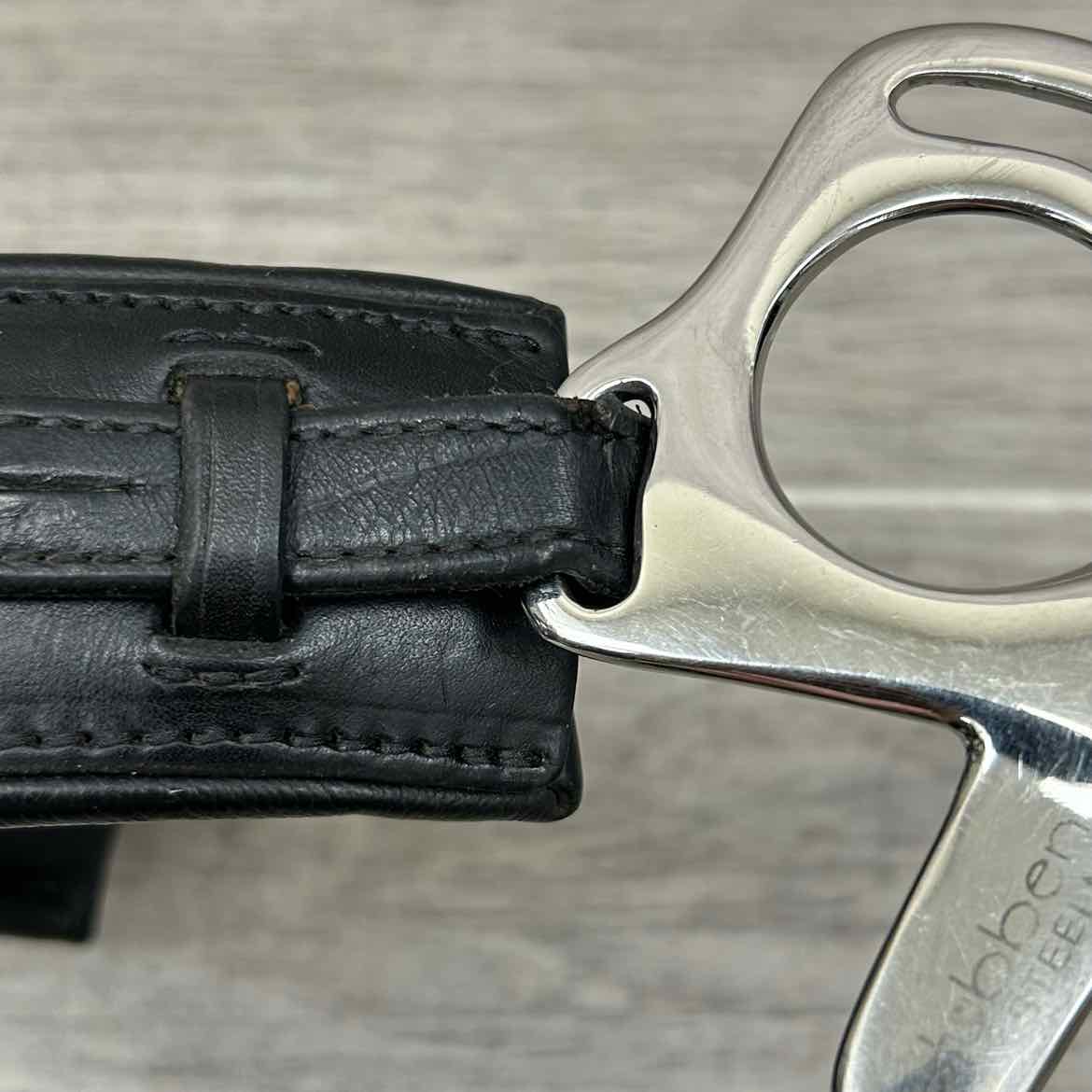 Stubben Steeltec Hackamore, Black, Size Full, Missing Strap