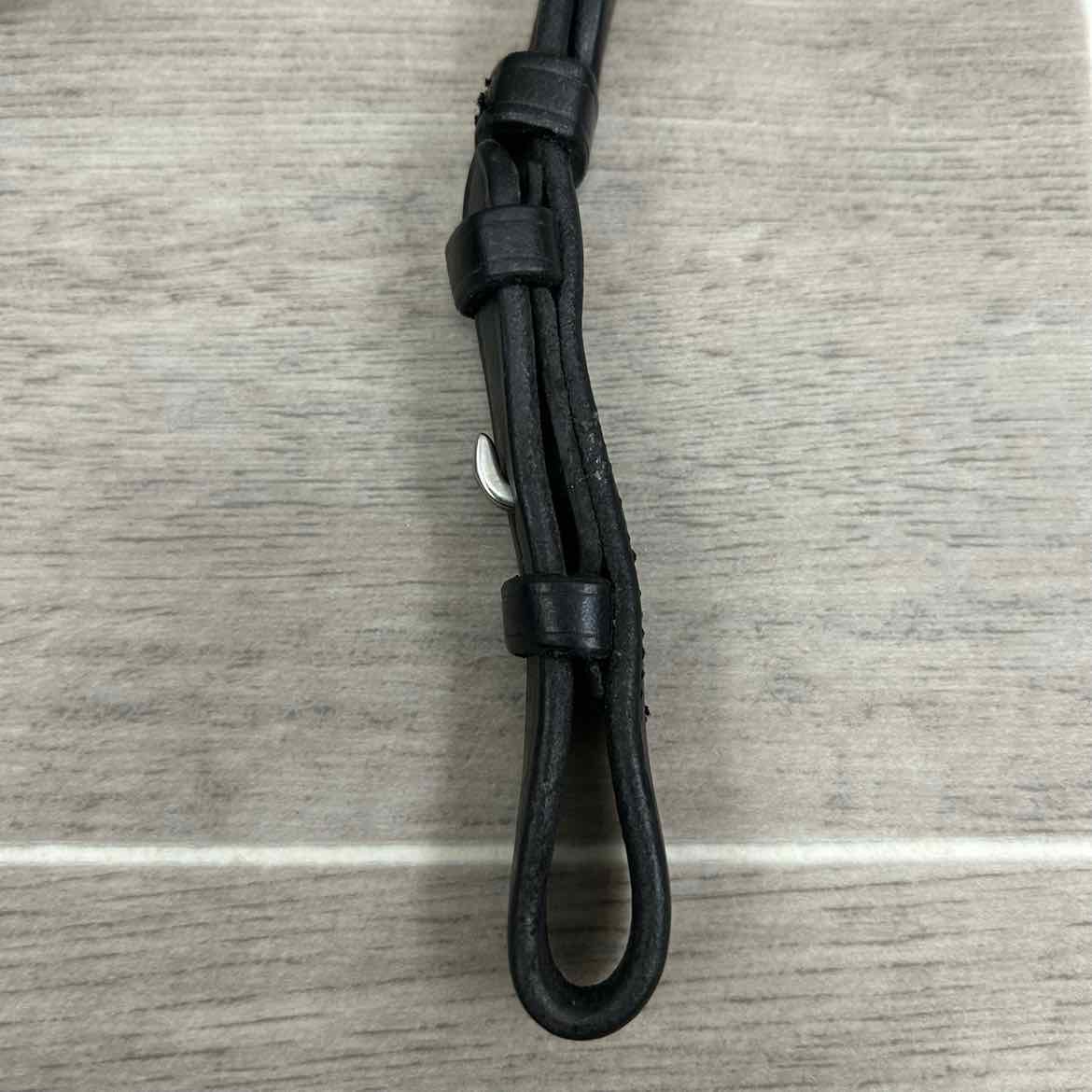 Ovation Berlin Anatomic Dressage Bridle (No Reins), Black, Oversize