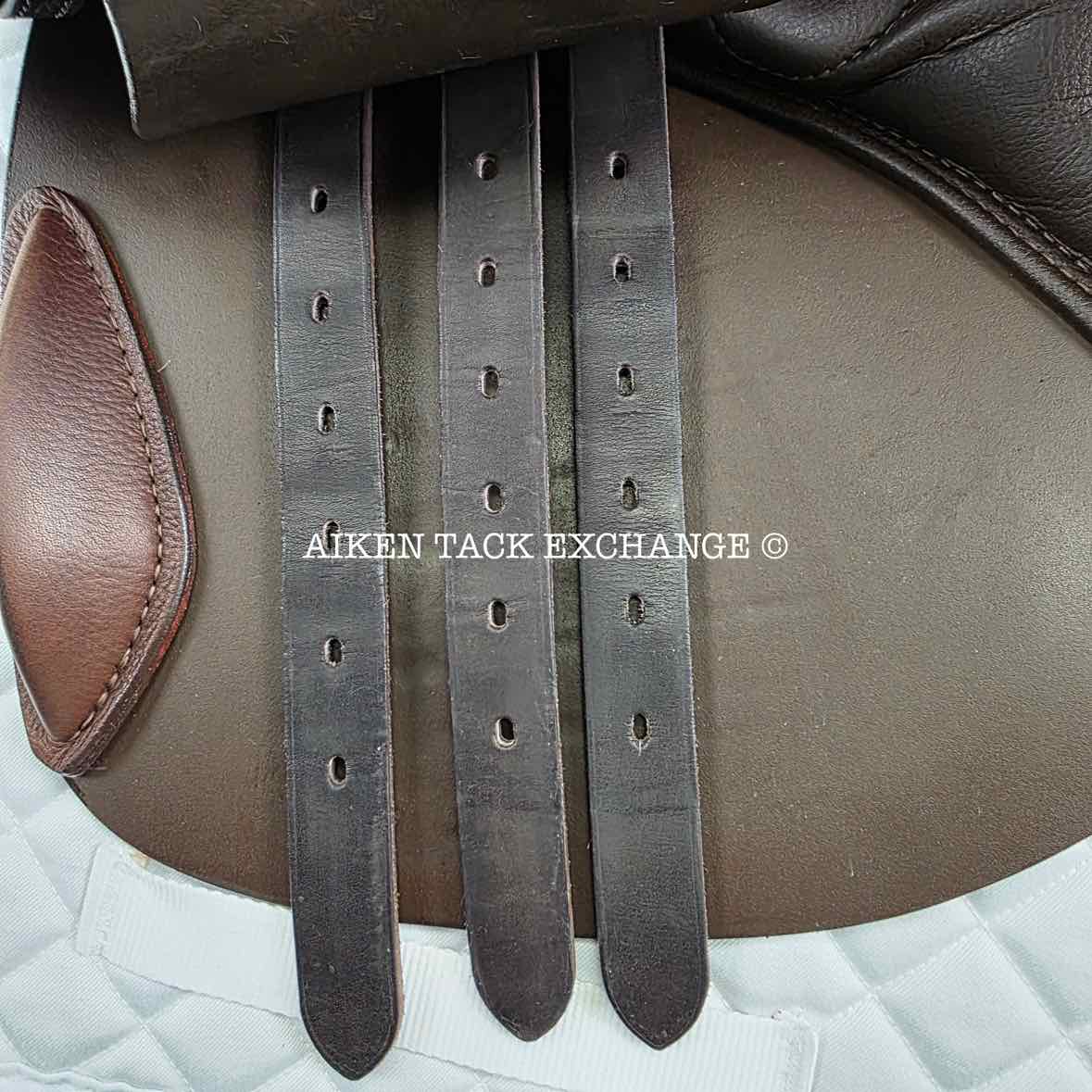 2021 Stubben Ascend Close Contact Jump Saddle, 18" Seat, 27cm Tree - Narrow, Wool Flocked Panels