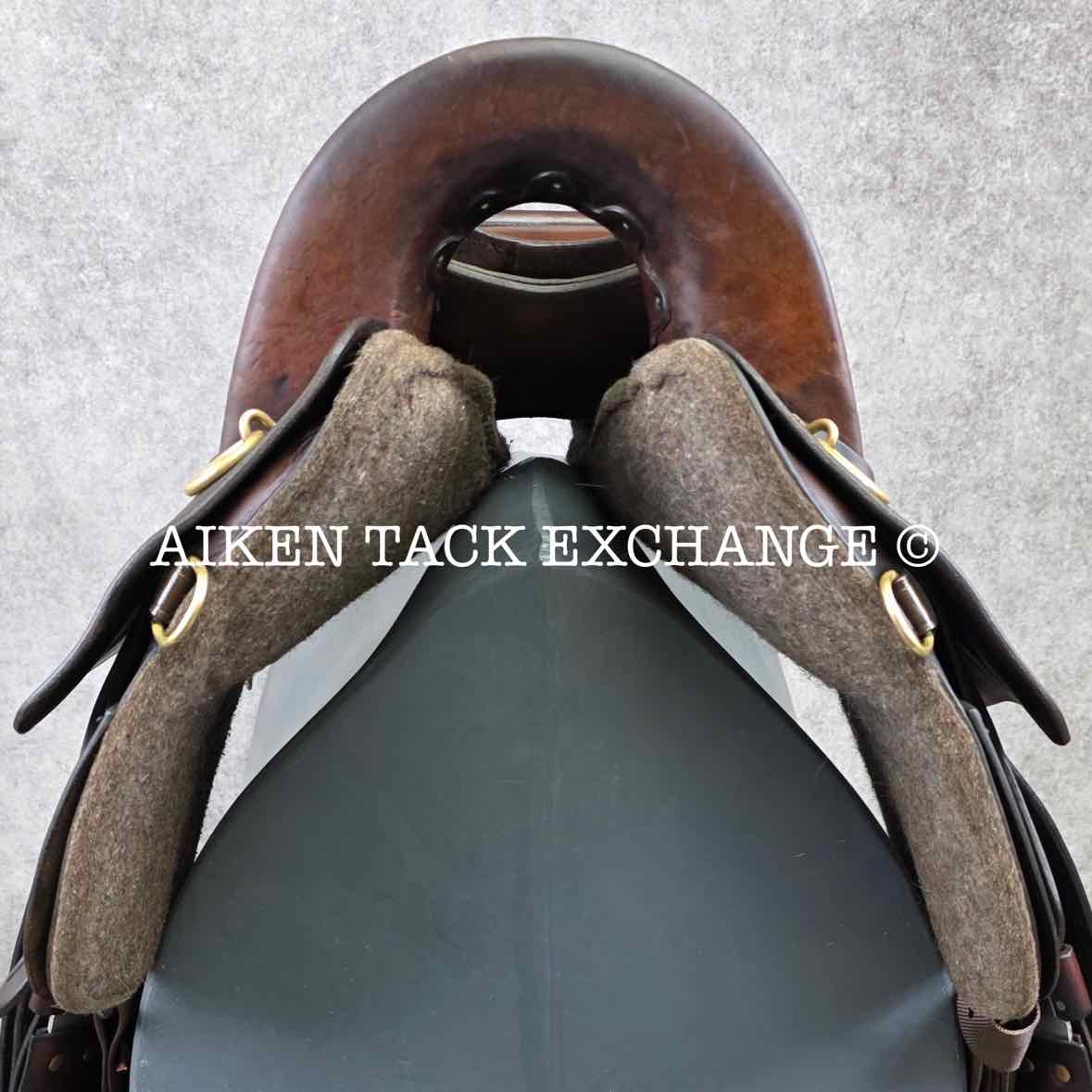 2005 Tucker 159 Endurance Trail Saddle, 16.5" Seat, Medium Tree - Semi QH Bars