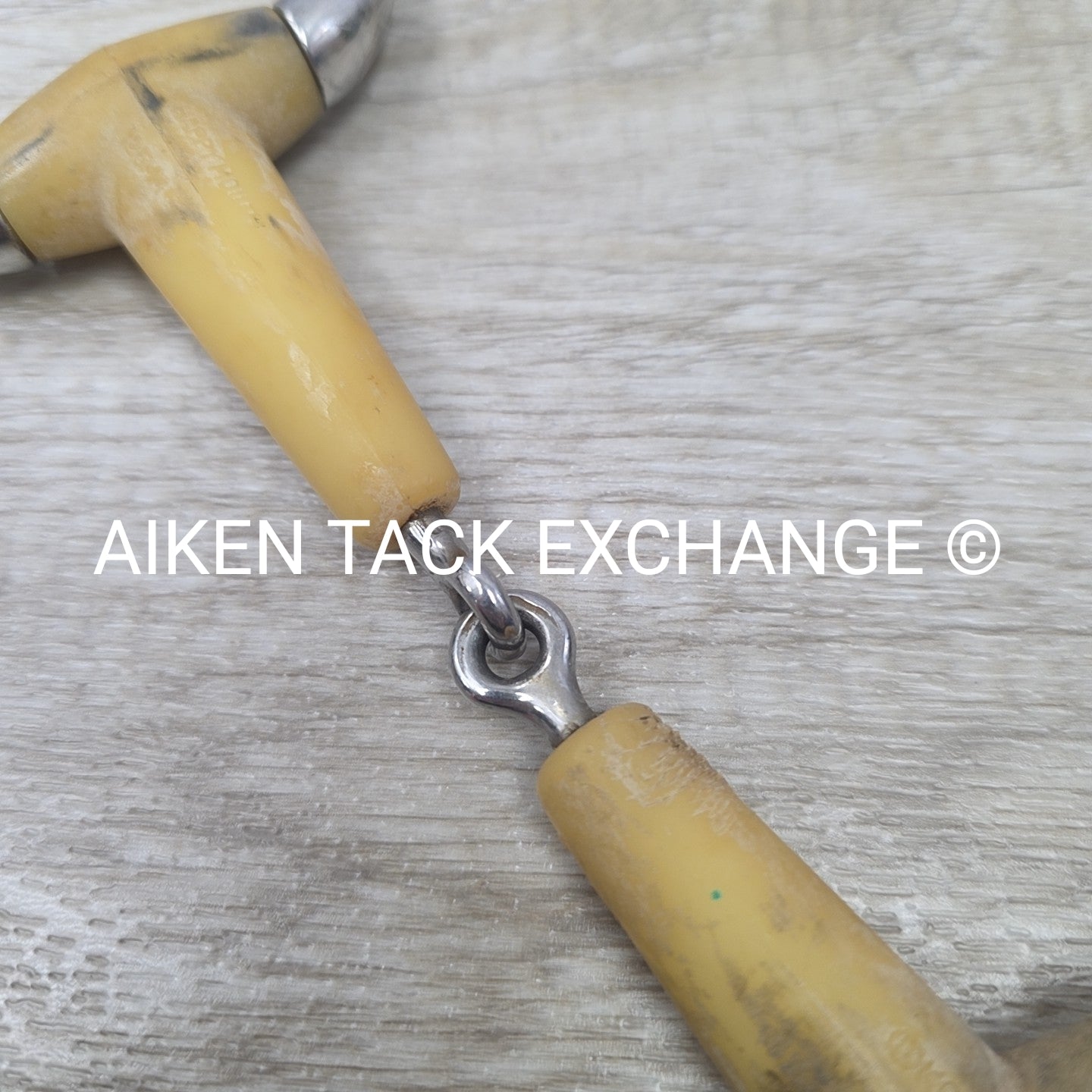 Happy Mouth Single Joint Eggbutt Bit 5" (Has Chew Marks)