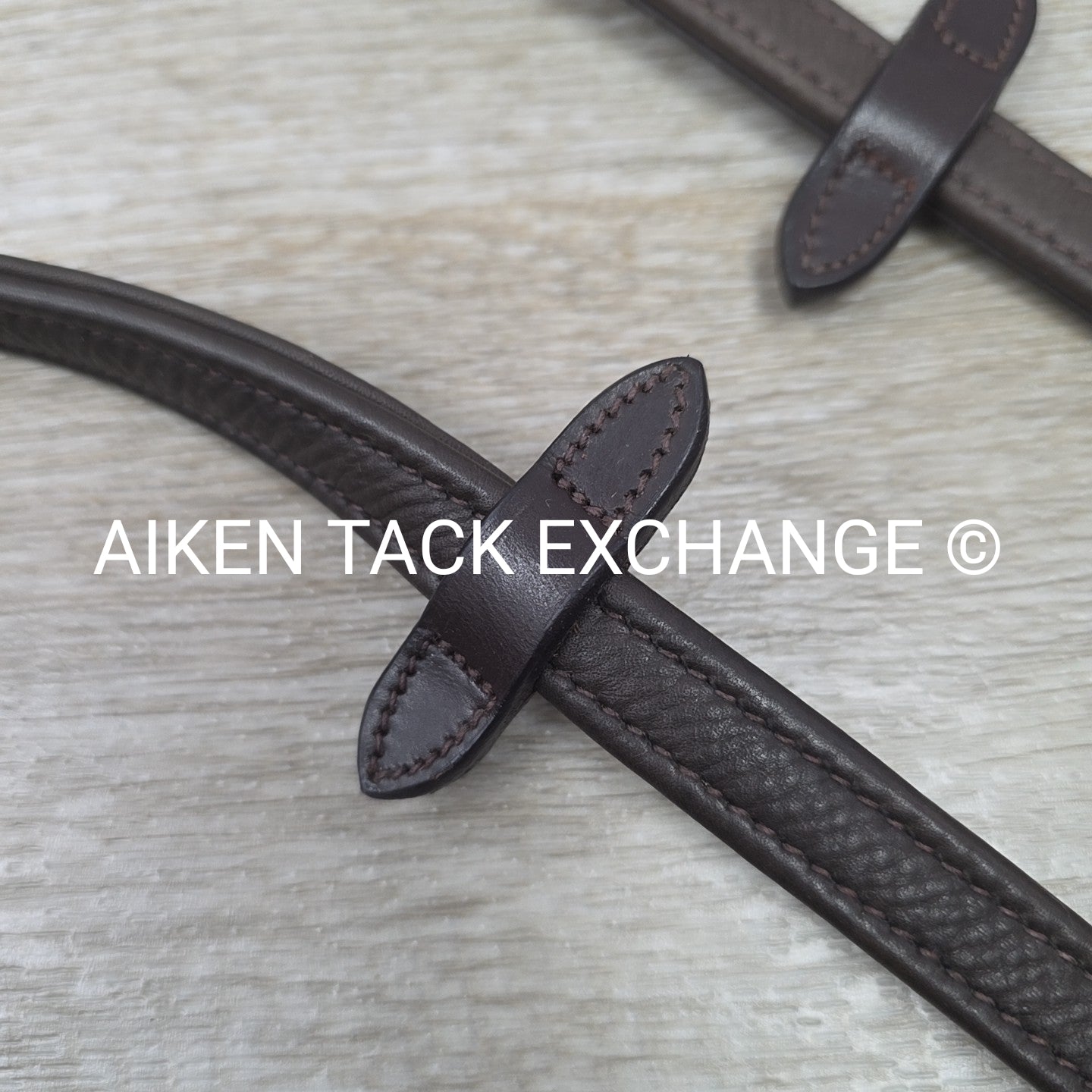 Schockemohle Durasoft Grip Reins, Brown, Size Full