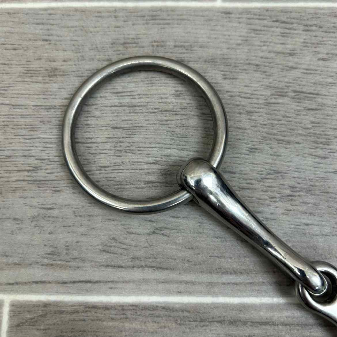 French Link Loose Ring Bradoon Bit 5"