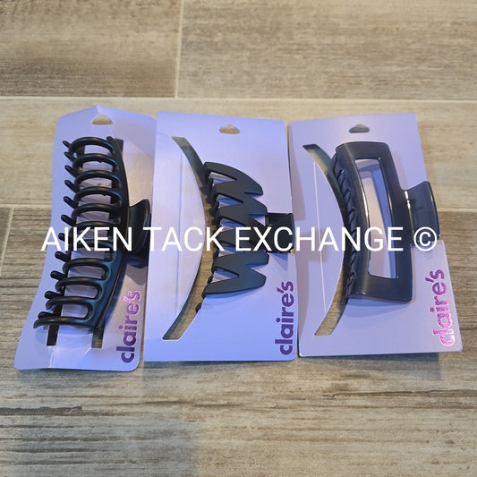 Claire's Claw Clip Bundle - 3 Total