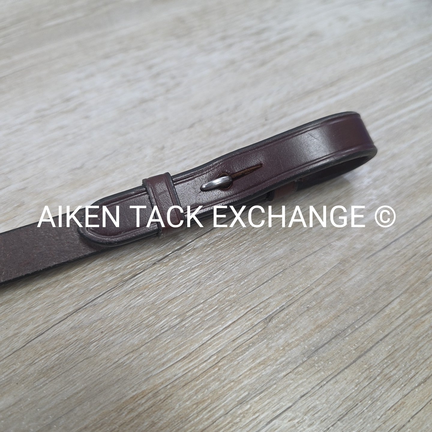 KL Select Red Barn Rubber Grip Reins, Brown, Size Full