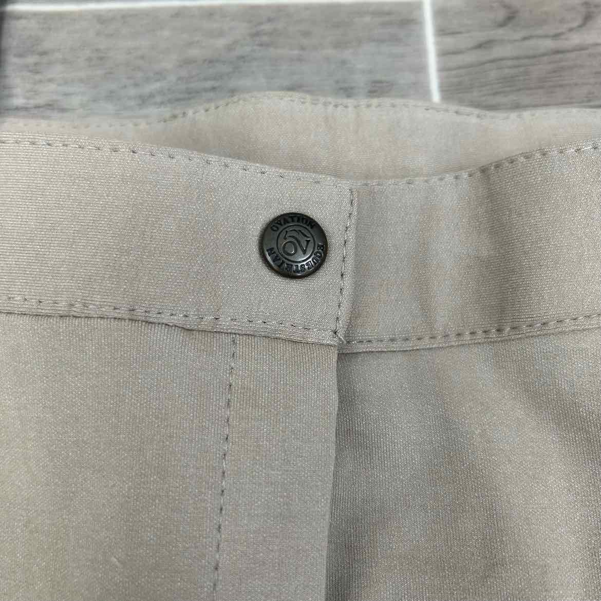 Ovation Euro Melange Knee Patch Breeches, Brand New, Size 36 R