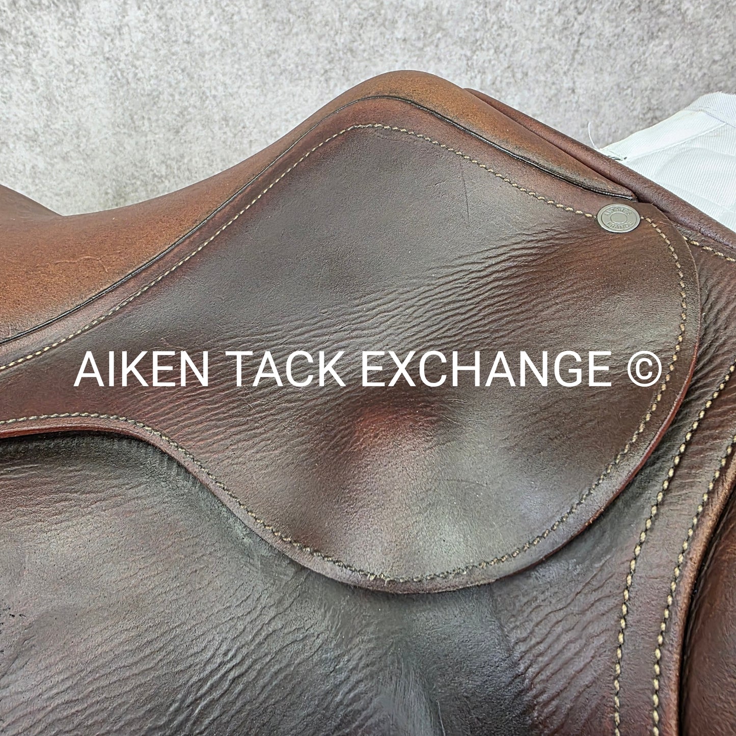 2014 Antares Evolution Close Contact Jump Saddle, 17.5" Seat, 4AB Flap, M/MW Tree, Foam Panels