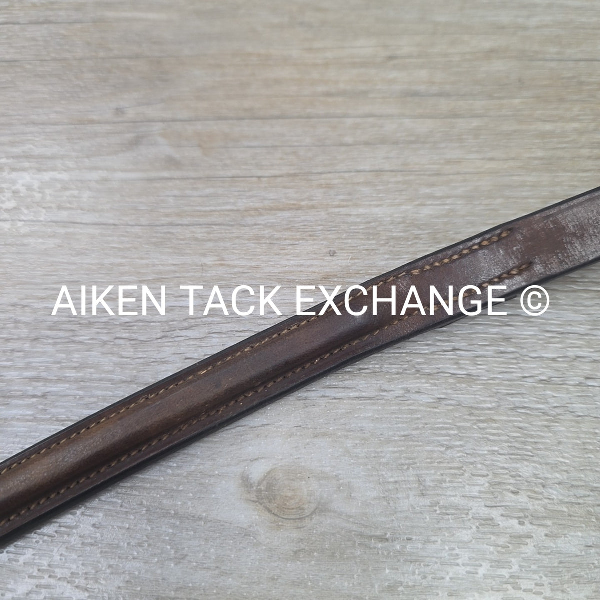 Beval Plain Raised Standing Martingale, Brown, Size Full