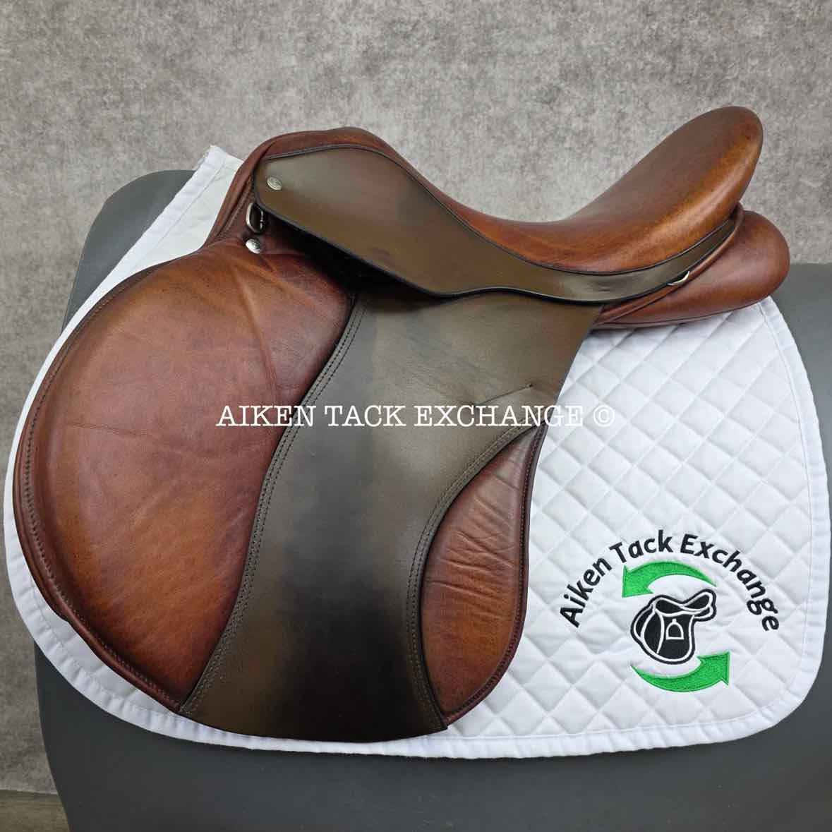 2013 Custom Saddlery Americana All Purpose Saddle, 18" Seat, Adjustable Tree, Wool Flocked Panels