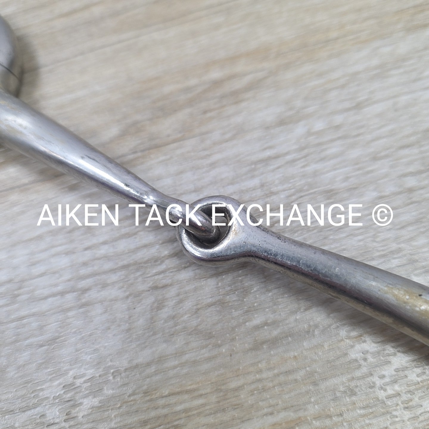 Single Joint Eggbutt Bradoon Bit 5.5"