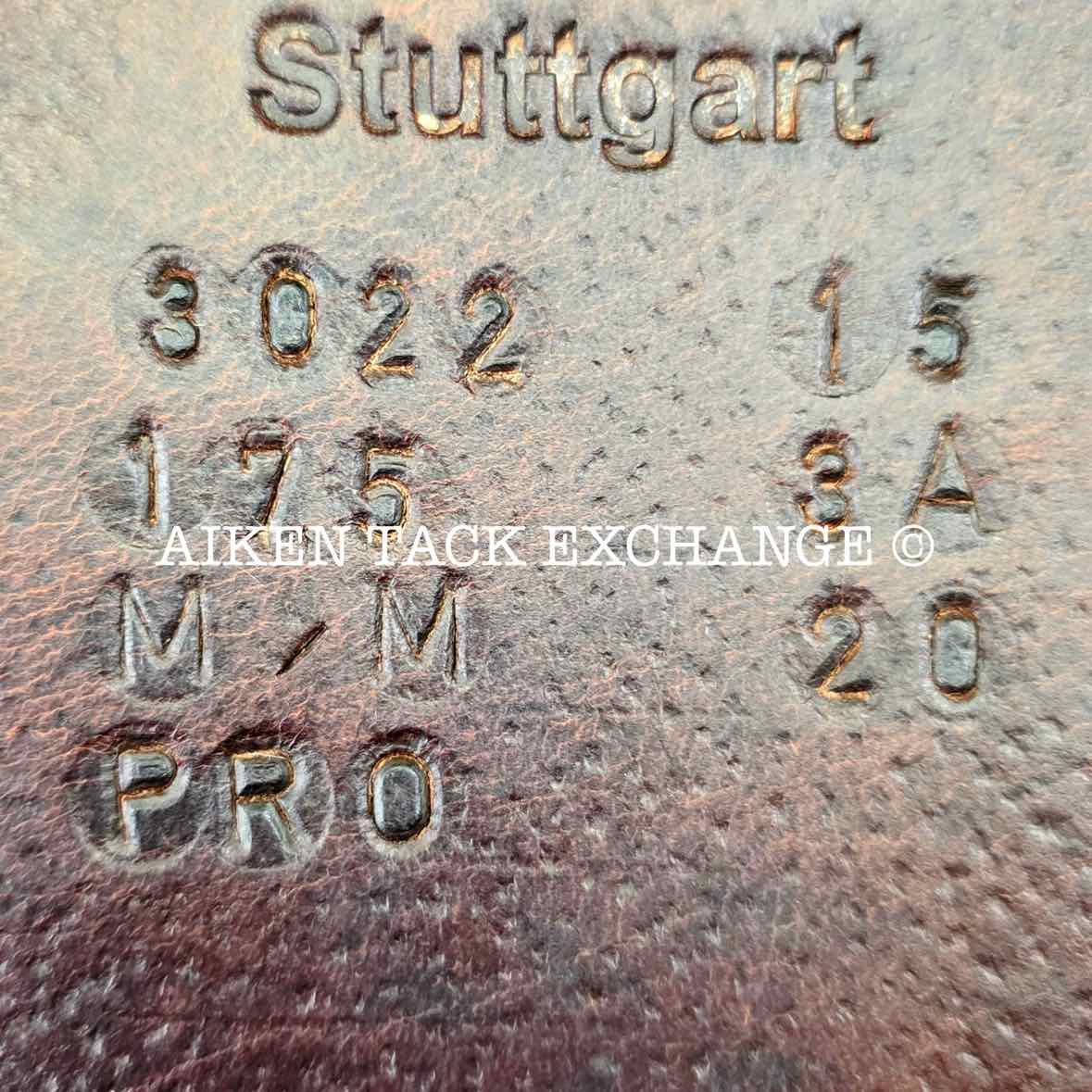 2015 Voltaire Stuttgart Jump Saddle, 17.5" Seat, 3A Flap, Medium Tree, PRO Panels