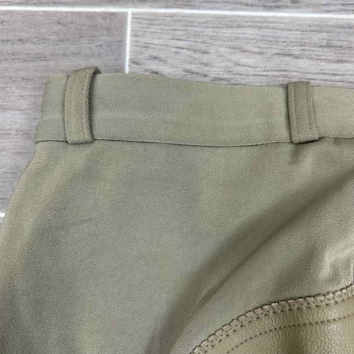 Ovation Celebrity Slim Deerskin Full Seat Breeches, Size 28 R