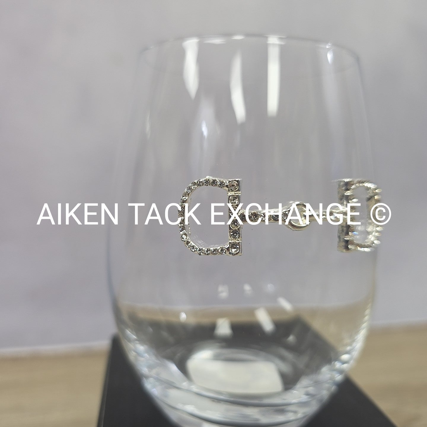 The Queen's Jewel's Snaffle Bit Stemless Glass