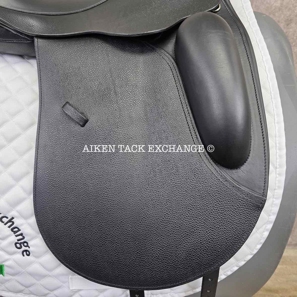 2023 Trilogy Allegiance Monoflap Dressage Saddle, 18.5" Seat, Wide Tree, Wool Flocked Panels
