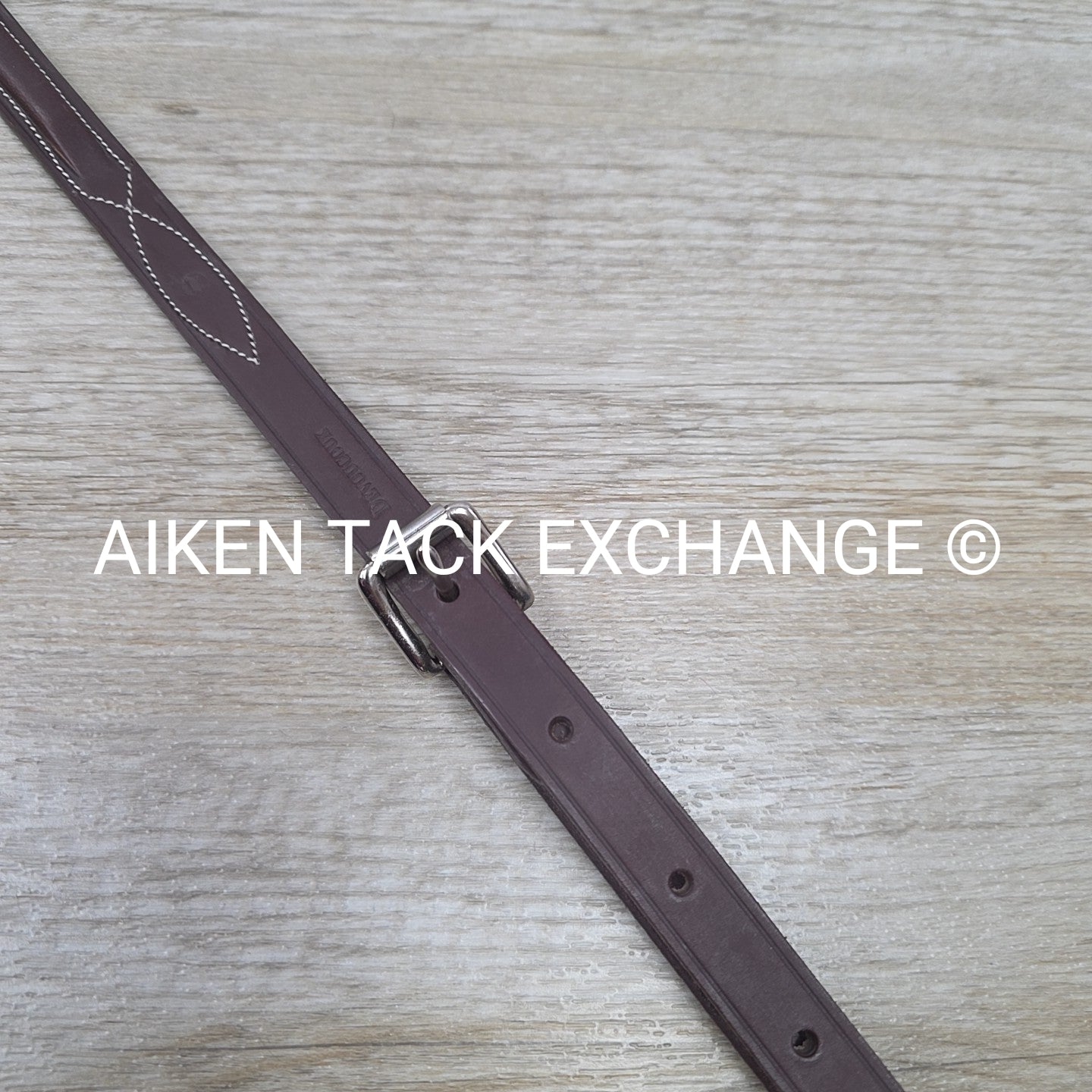 Devoucoux 3 Point Elastic Breastplate, Brown, Size Large