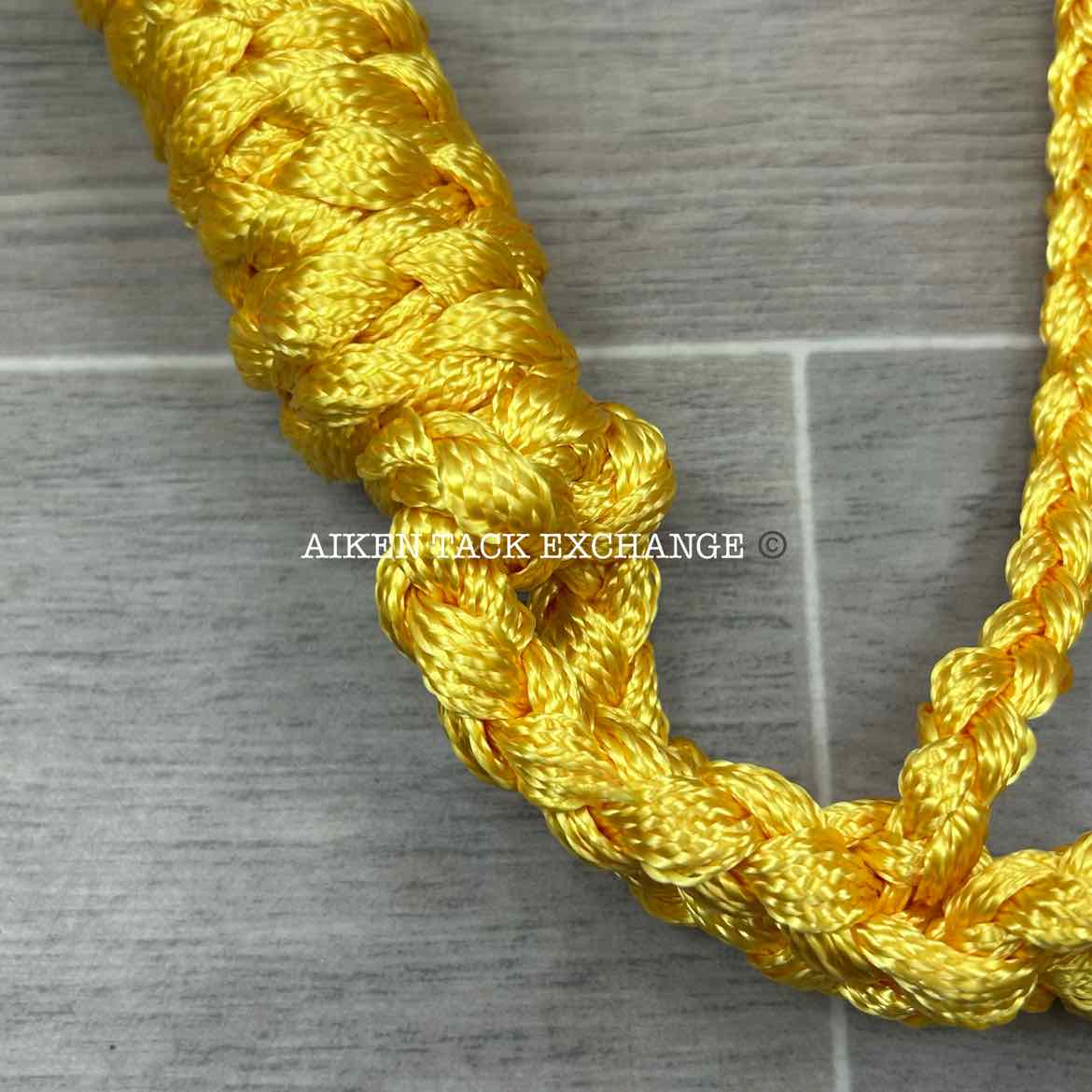 Braided Rope Halter with Lead