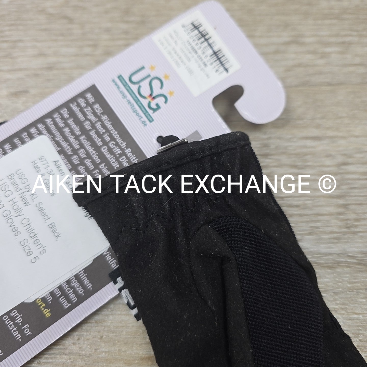 USG Holly Children's Riding Gloves, Size 5