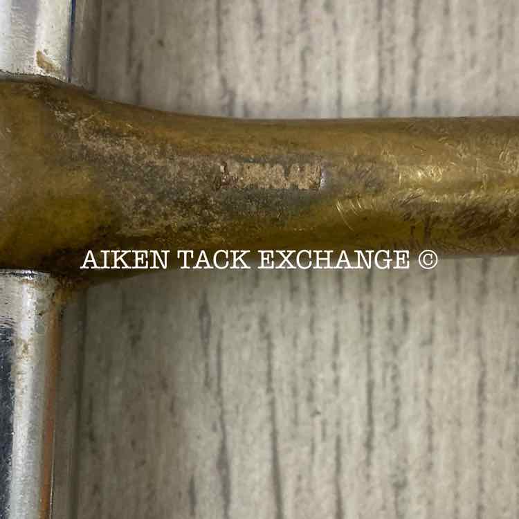 Herm Sprenger KK Shaped Aurigan Single Joint D Ring Bit 5.5"