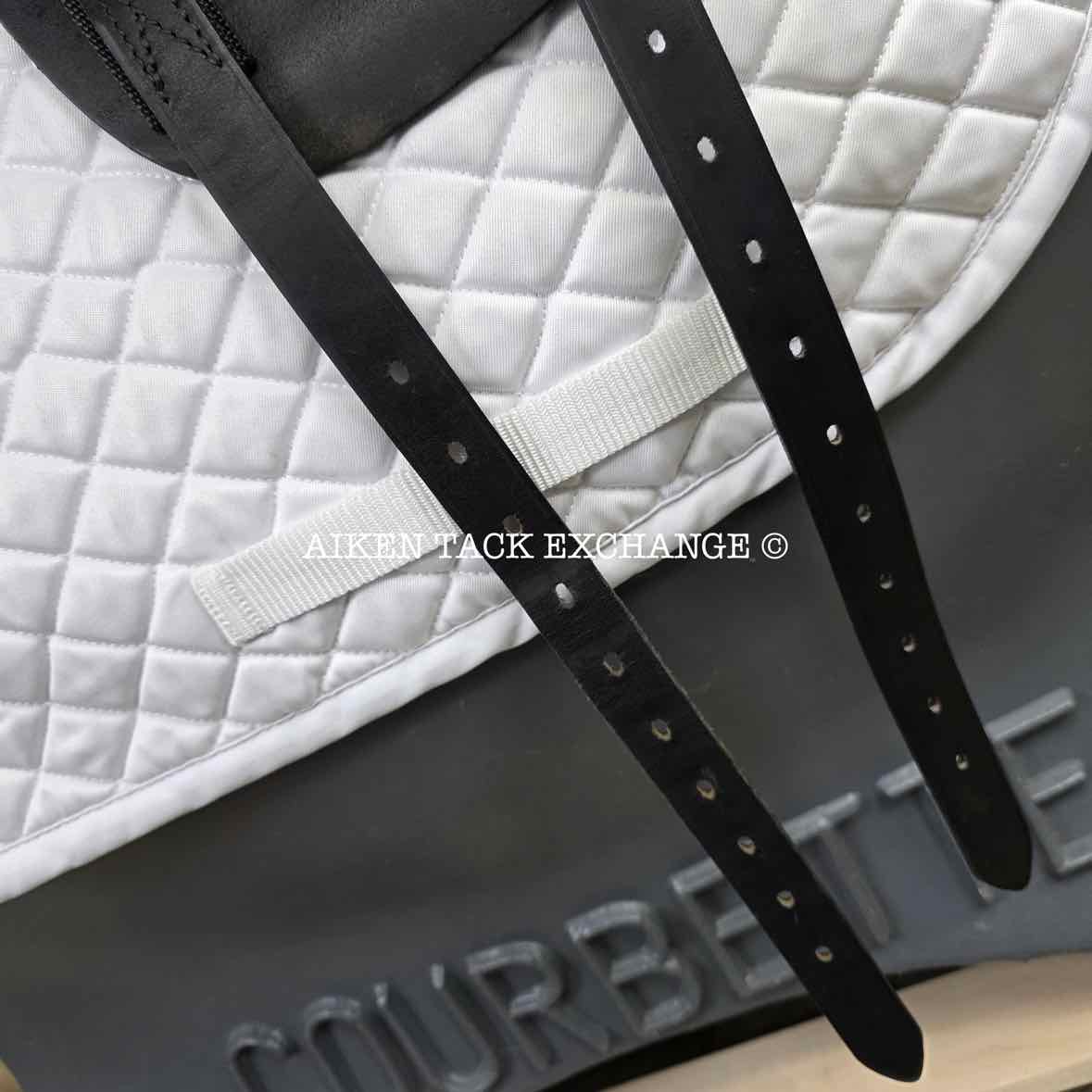 **SOLD** 2019 Stubben 1894 Dressage Saddle, 18" Seat, 30cm Tree - M/MW, Wool Flocked Panels