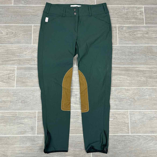 Tailored Sportsman Trophy Hunter Knee Patch Breeches, Size 28 R