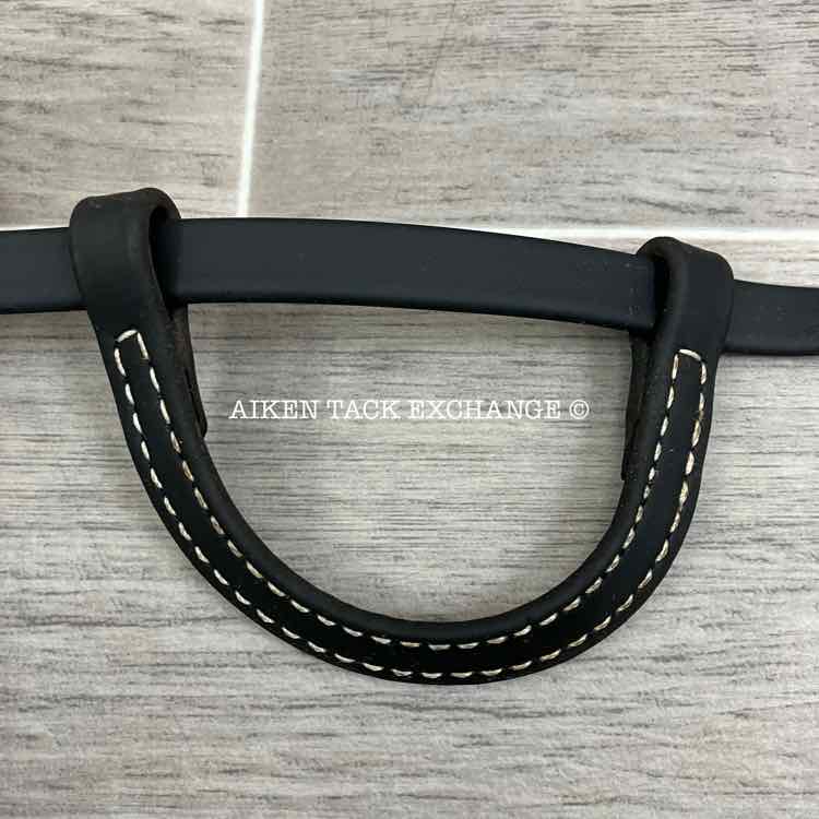 Biothane One Ear Western Headstall, No Reins, Black