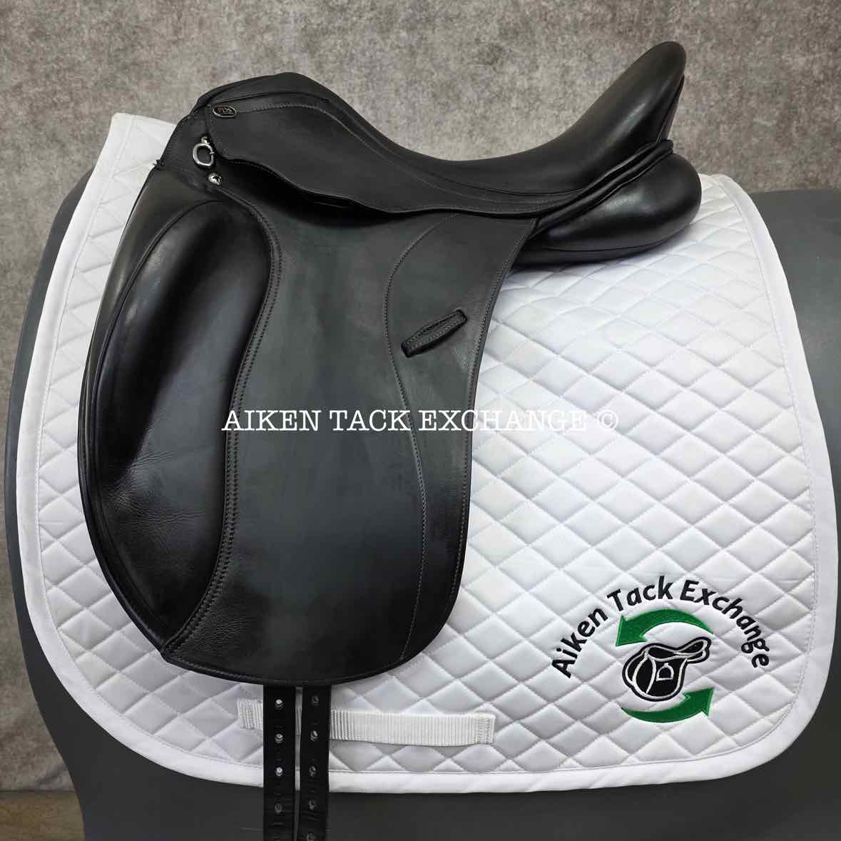 **SOLD** 2014 PDS Carl Hester Grande Alto Dressage Saddle, 17.5" Seat, Adjustable Tree - Changeable Gullet, Wool Flocked Panels