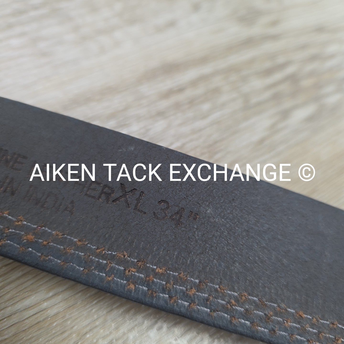 FITS Leather Belt, Sie X-Large (34")