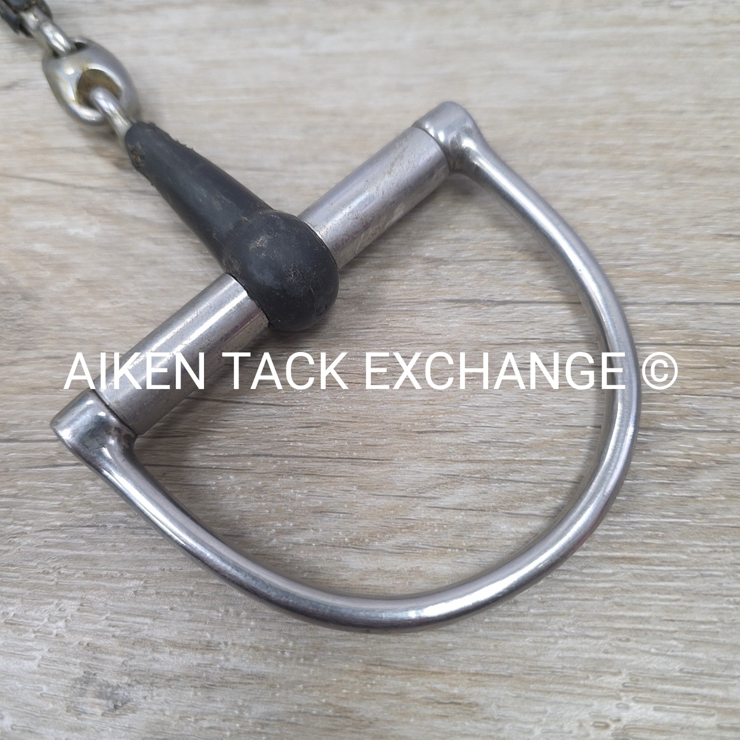 Centaur Double Joint Rubber D Ring Bit 5.5" (Has Chew Marks)