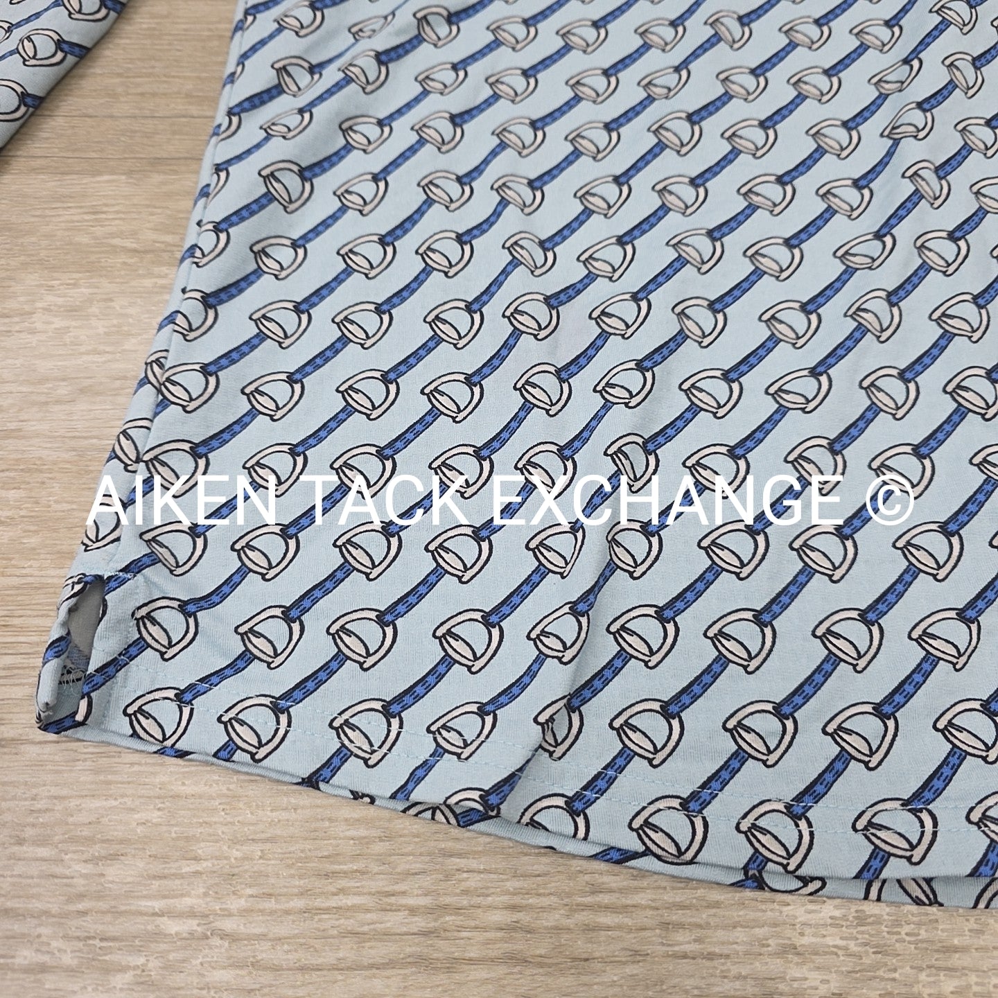 San Soleil Devon Horse Show Long Sleeve Sun Shirt, Size Large