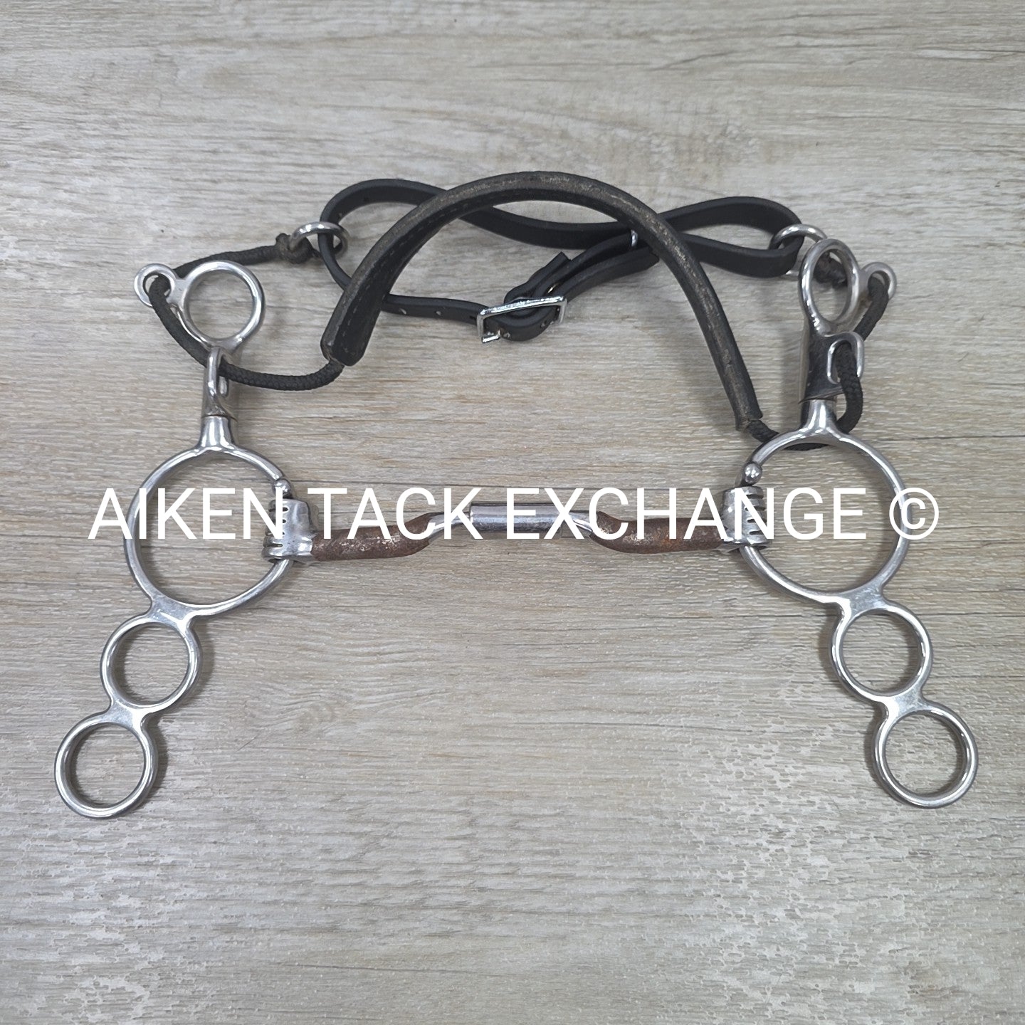 Myler 3 Ring Combination Bit with Low Port Comfort Snaffle MB 04 5"