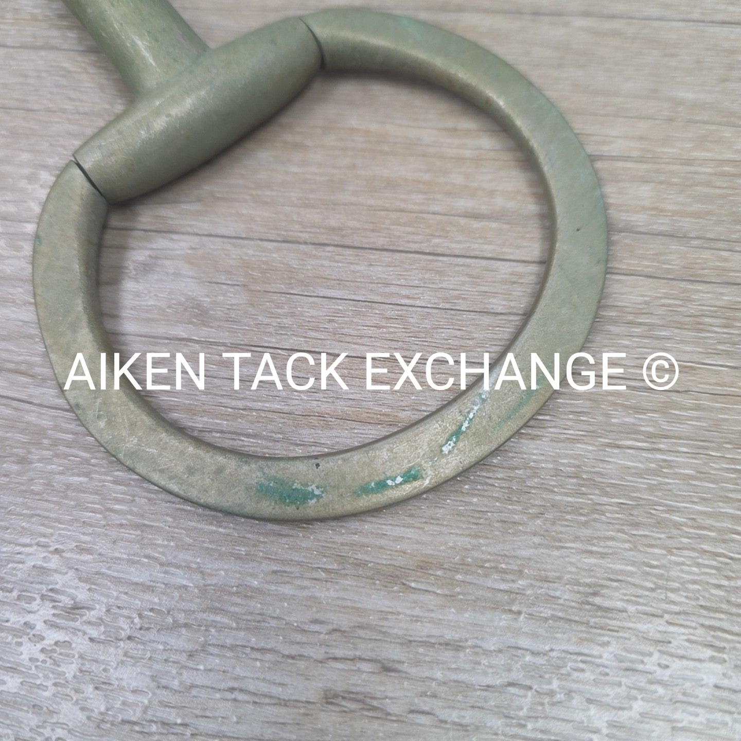 Single Joint Heavy Duty Flat Ring Eggbutt Bit 5.75"