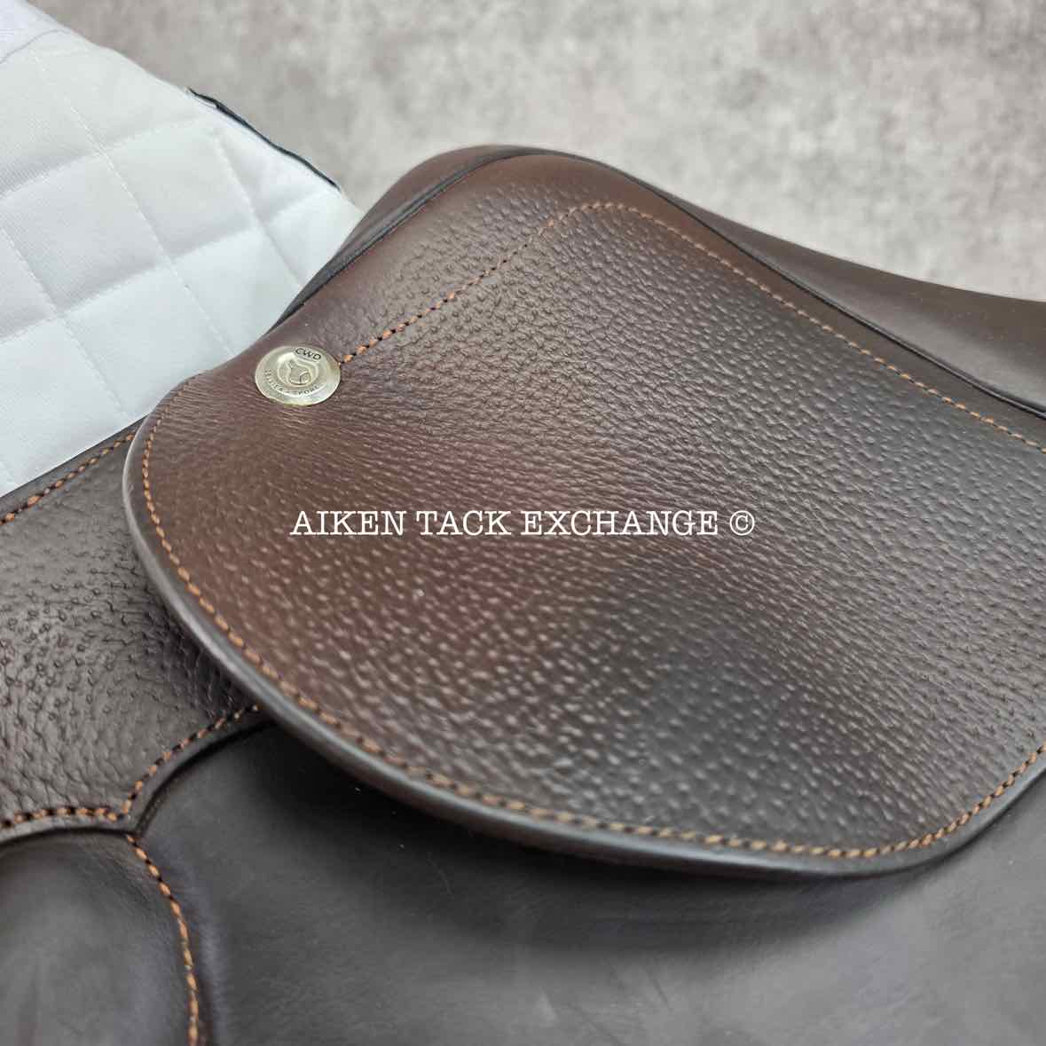2021 CWD SE04 Monoflap Jump Saddle, 16" Seat, SPE Flap, Medium Tree, Foam Panels
