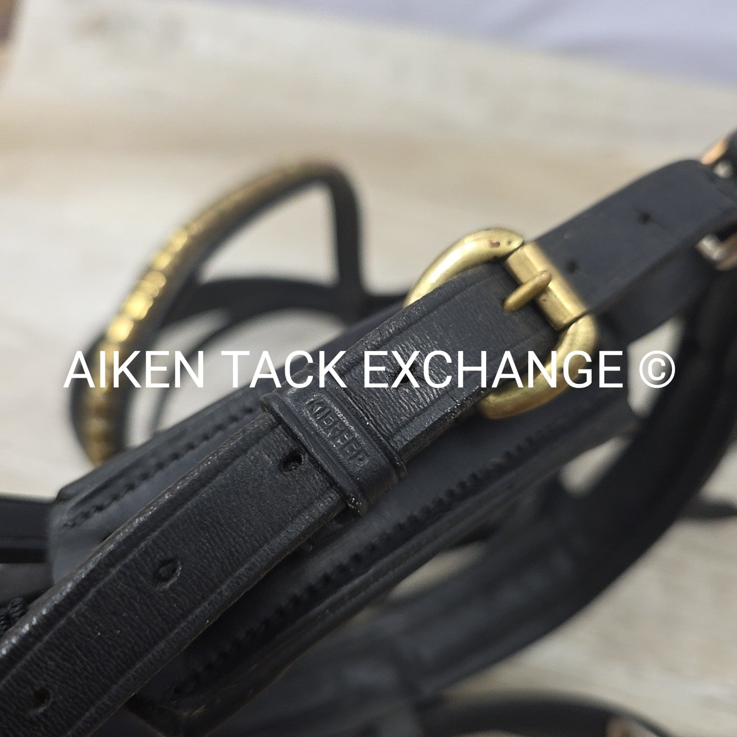 BARGAIN BUNDLE: Dressage Bridle with Extra Noseband, Black