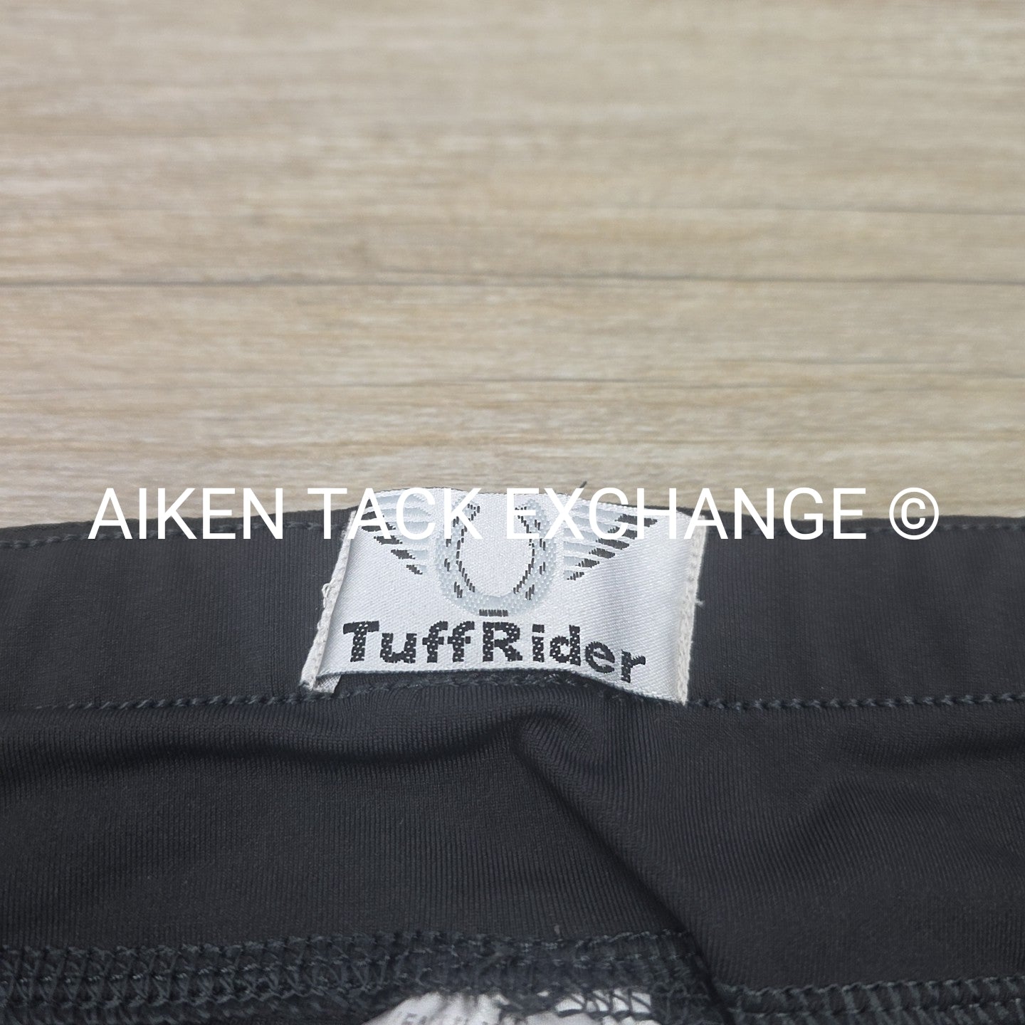 TuffRider Ventilated Silicone Grip Knee Patch Riding Tights, Women's Medium