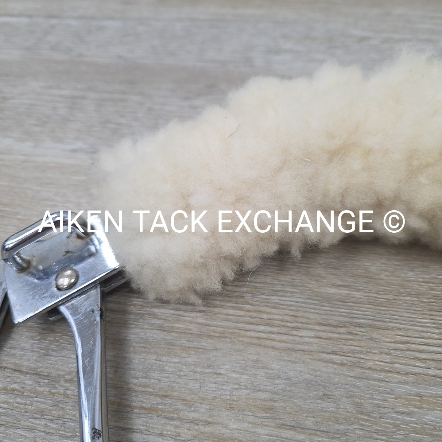 Hackamore with Sheepskin Noseband Cover