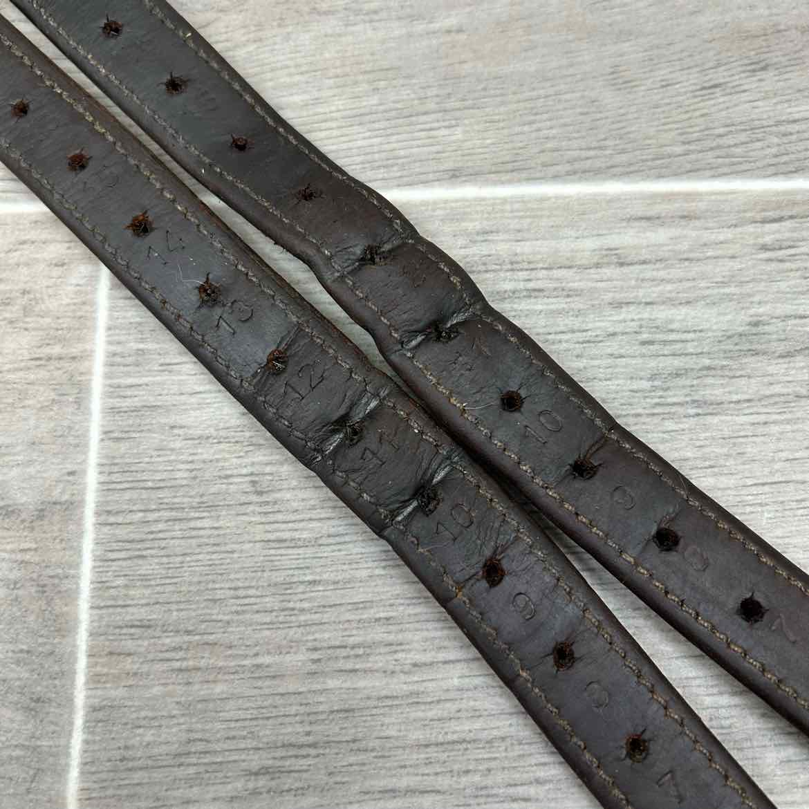 Antares Stirrup Leathers, Brown, 58"