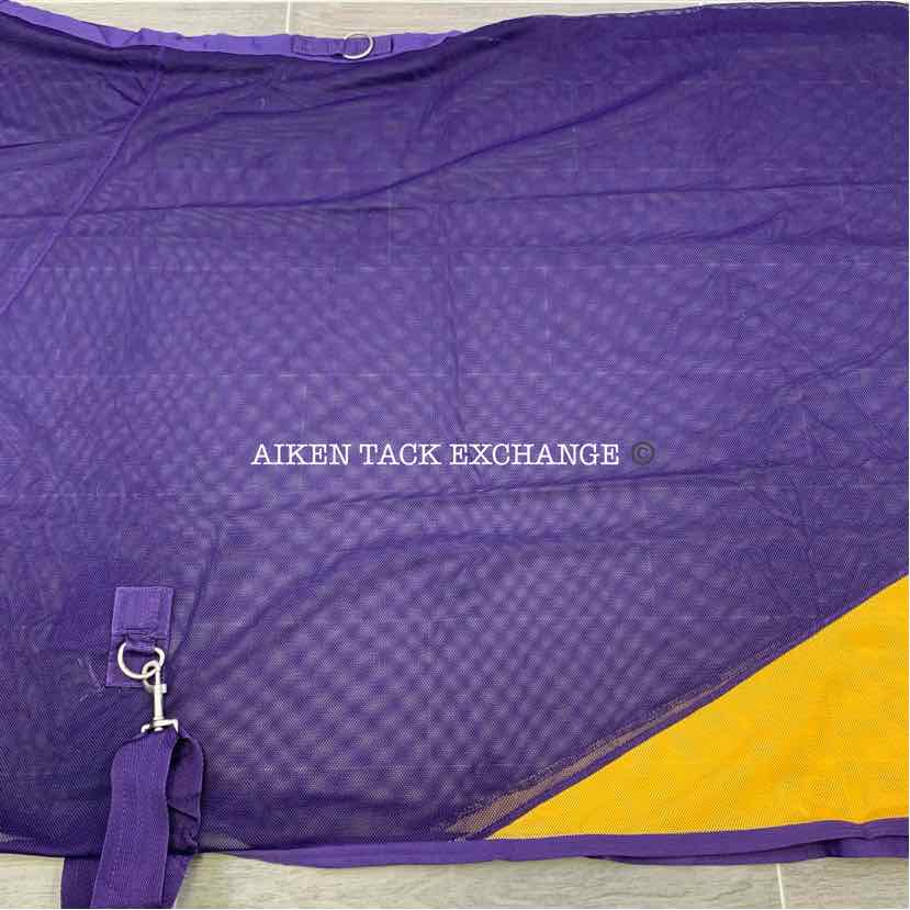 **CLEARANCE** Fenwick BodyGuard Mesh Fly Sheet Cooler, Purple/Yellow, 76"
