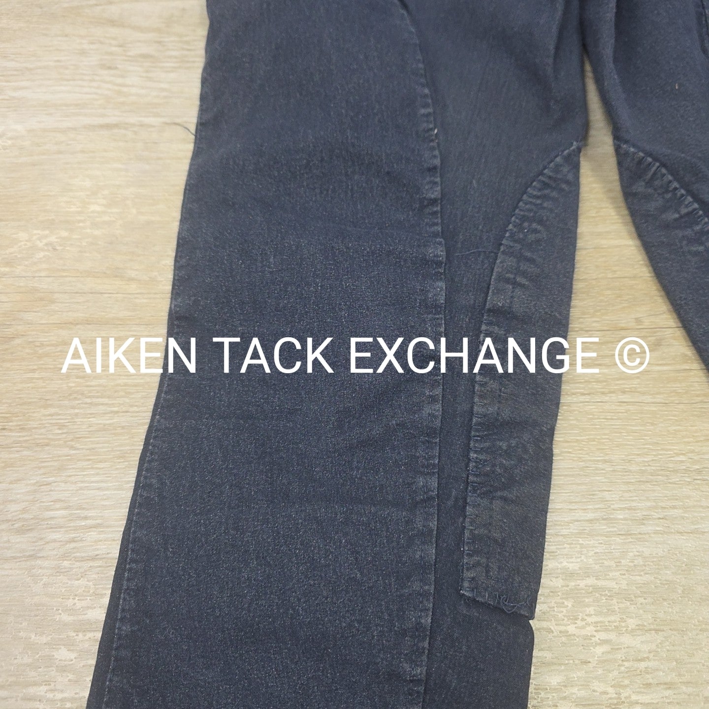 Equine Couture Jessie Denim Knee Patch Breeches, Women's 28
