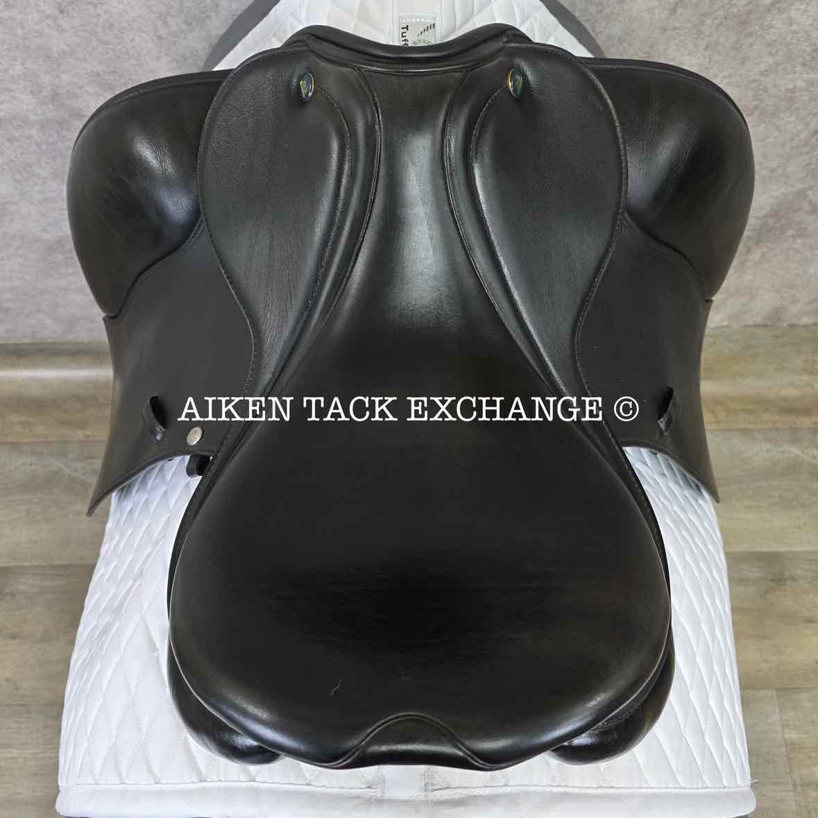 **SOLD** 2015 Prestige Lucky Idol Dressage Saddle, 16" Seat, 32 Tree - Medium, Wool Flocked Panels