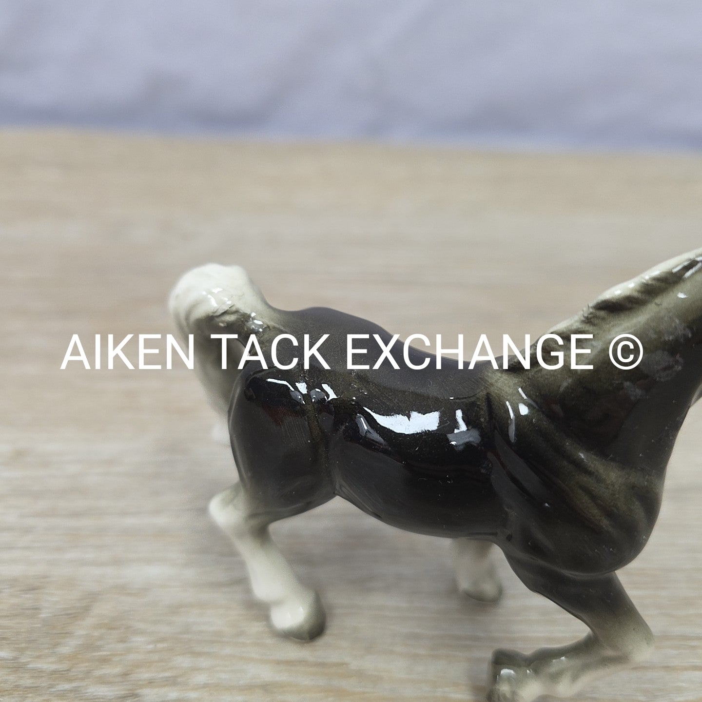 Handpainted Horse Figurine Made in Japan