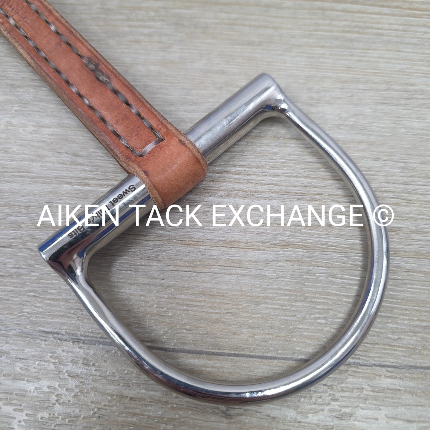 Sweet Billy's Leather Mouth Hunter D-Ring Bit, 5.5"