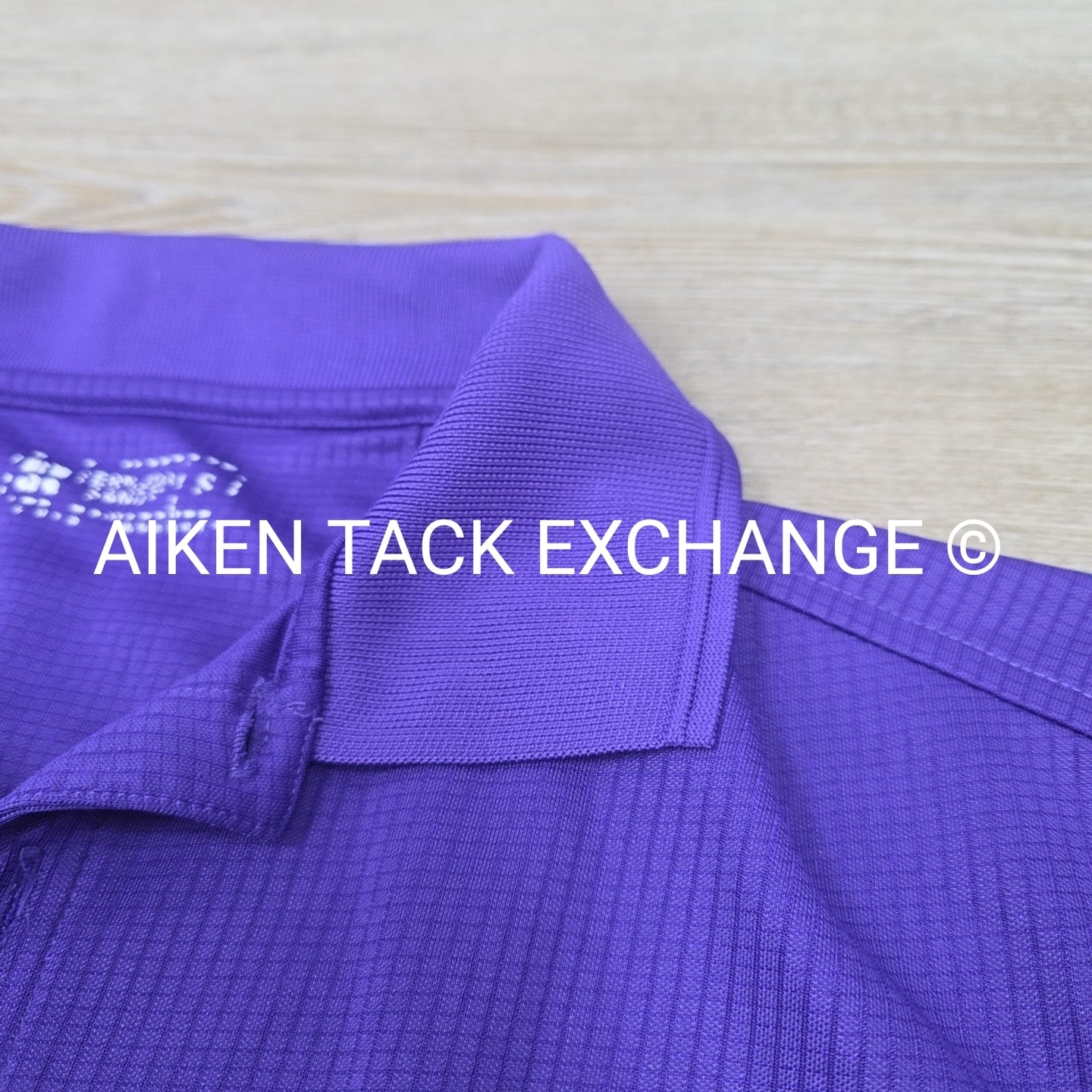 HITS Ocala Winter Circuit Short Sleeve Polo Top, Size Small