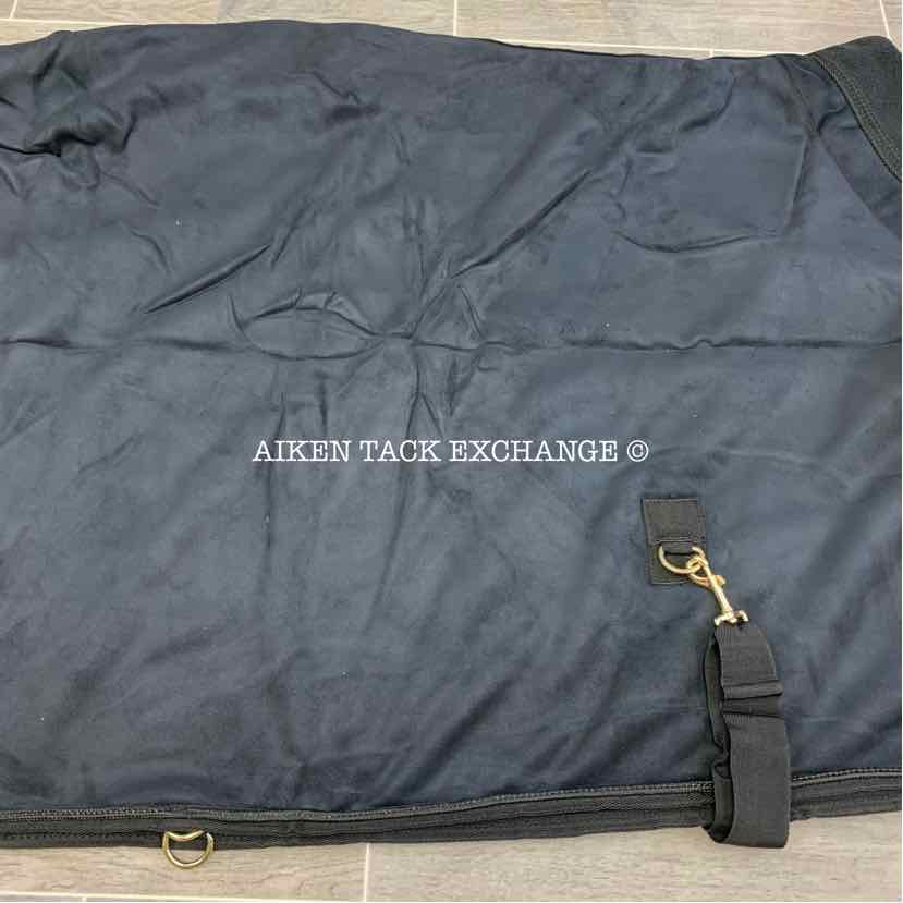 **CLEARANCE** Fenwick Equestrian EquSuede Performance Dress Blanket, Black, 74"