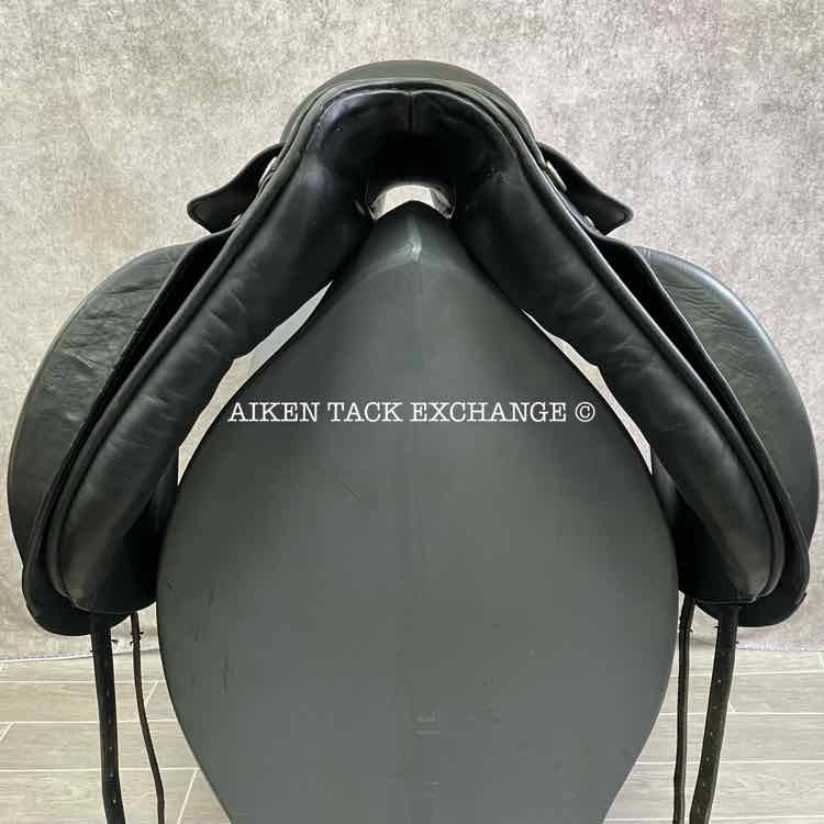 2002 Kieffer Lech DL Dressage Saddle, 17" Seat, Medium Tree, Wool Flocked Panels